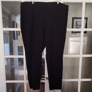 Black Women's Stretch Pull-On Pants